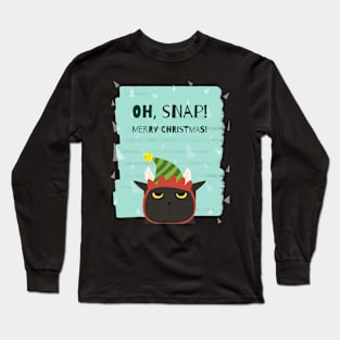 Oh, Snap! Merry Christmas Long Sleeve T-Shirt